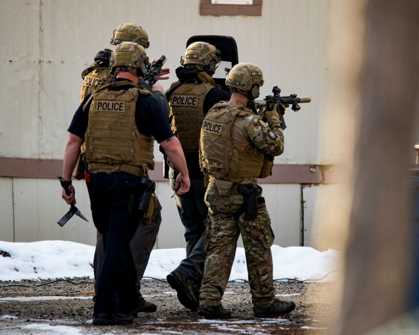 Darren Whiteman standoff
